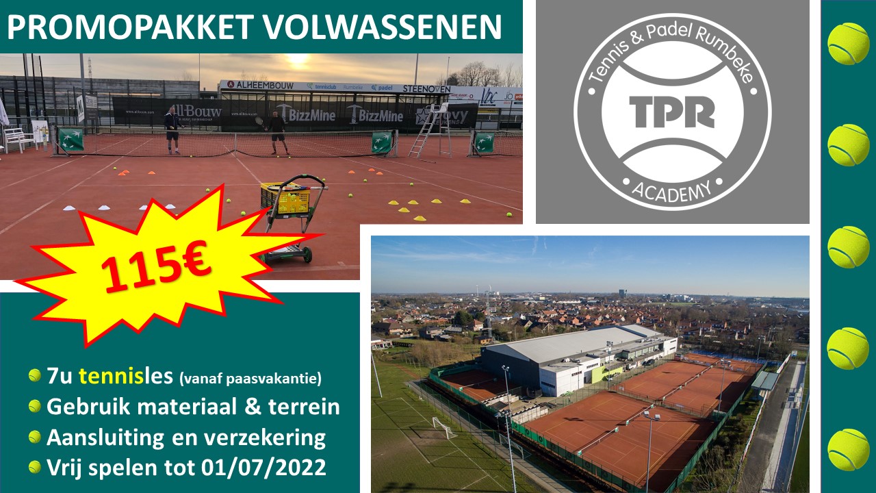 Promopakket tennis